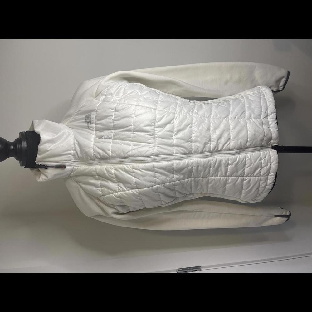 North Face Women Summit Series Primaloft Jacket with Recco Tech Med White